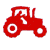 Red tractor